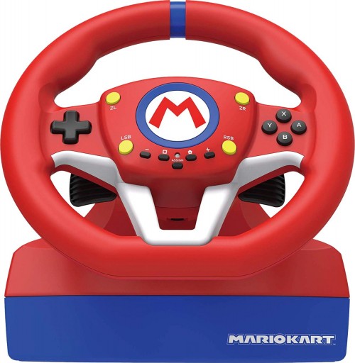 Hori Mario Kart Racing Wheel Pro Mini for Nintendo Switch