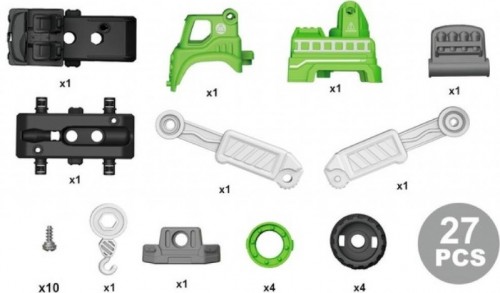 DIY Spatial Creativity Mini Car LM9044