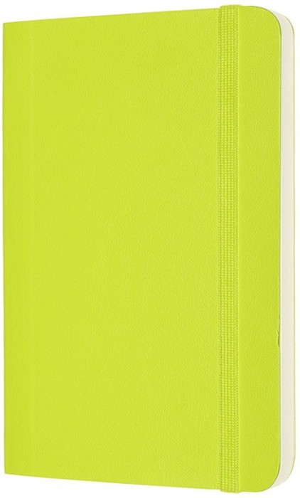 Moleskine Plain Notebook Pocket Soft Lime