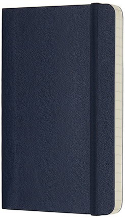 Moleskine Ruled Notebook Pocket Soft Sapphire