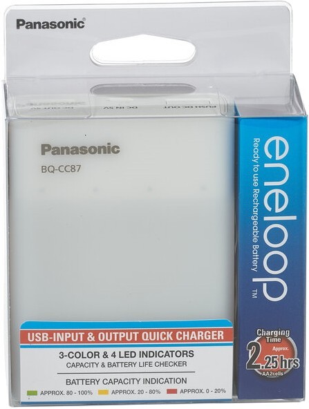 Panasonic Eneloop BQ-CC87