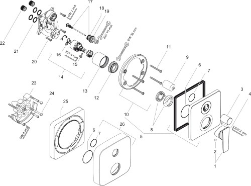 Axor Citterio E 36455000