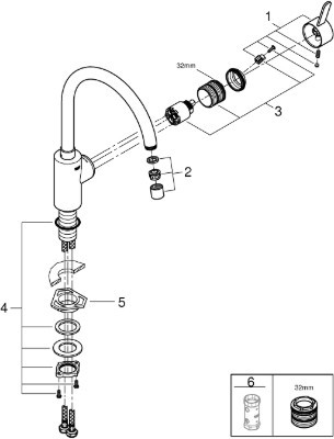 Grohe Via Cosmo 30431000