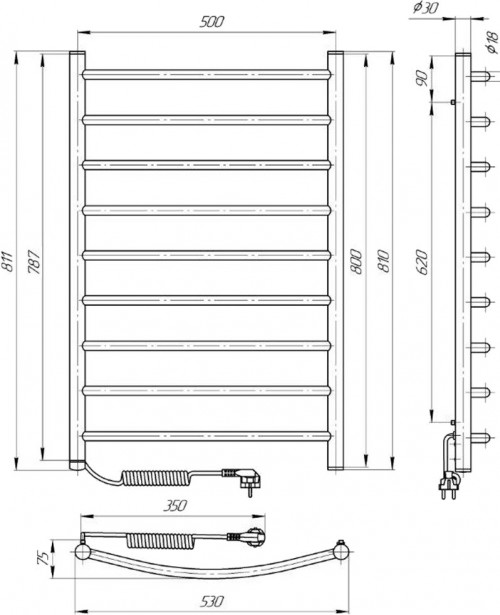 LARIS Classic E CHK P9 L 500x800