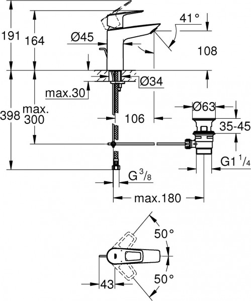 Grohe BauLoop 23762001