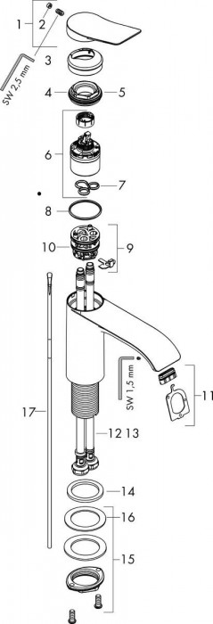 Hansgrohe Vivenis 75040000