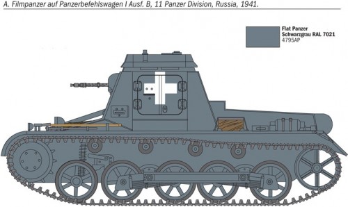 ITALERI Sd.Kfz.265 Panzerbefehlswagen (1:72)