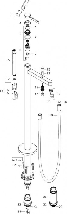 Hansgrohe Finoris 76445000