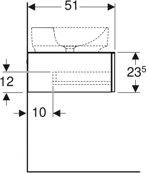 Geberit VariForm 135 501.177.00.1