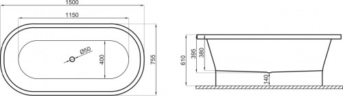 Polimat Amona New 150x75 00055