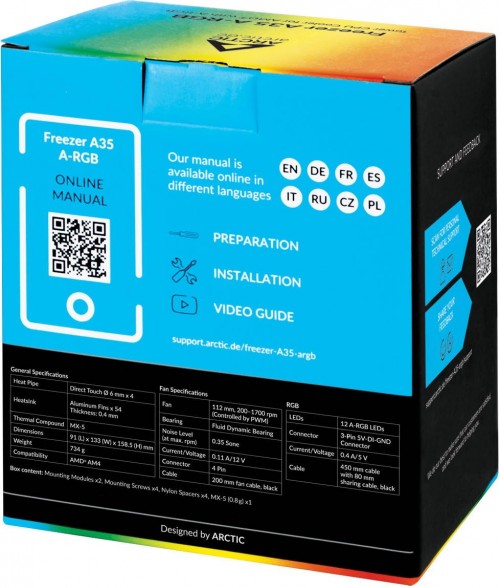 ARCTIC Freezer A35 A-RGB