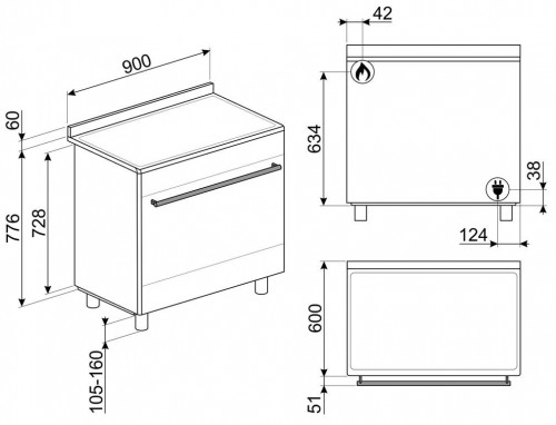 Smeg CO96GMA9