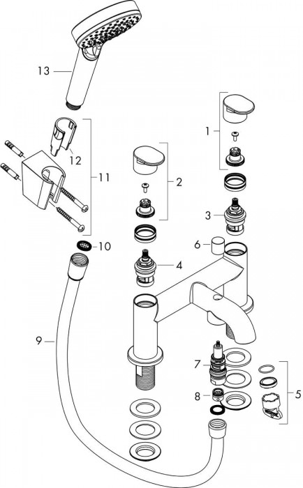 Hansgrohe Vernis Blend 71461000