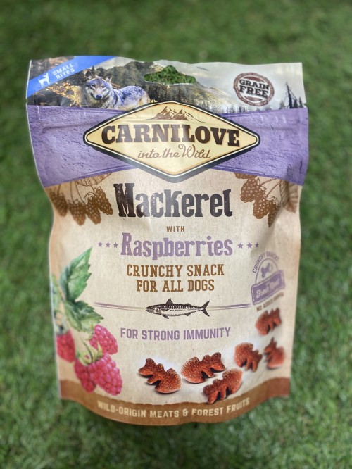 Carnilove Crunchy Snack Mackeler with Raspberries 0.2 kg