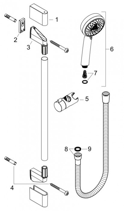 Hansgrohe Crometta 100 EcoSmart 26660400