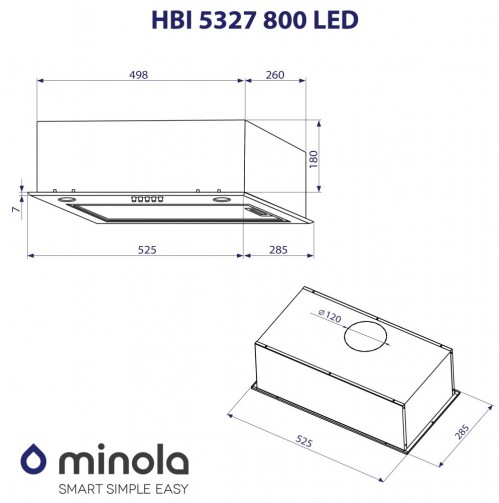 Minola HBI 5327 I 800 LED