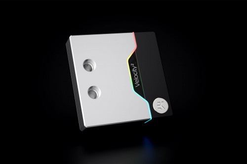 EKWB Quantum Velocity² D-RGB - 1700 Nickel + Satin Titanium