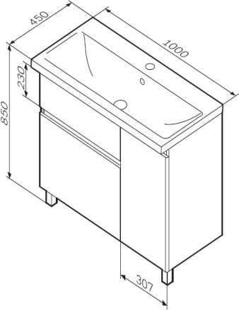 AM-PM X-Joy 100 R M85-FSR10036-WC10036WG38