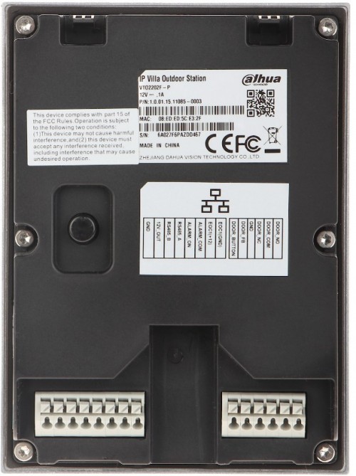 Dahua DHI-VTO2202F-P