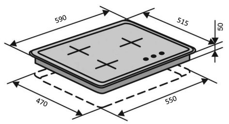 VENTOLUX HSF 630 T3G CESTB BK