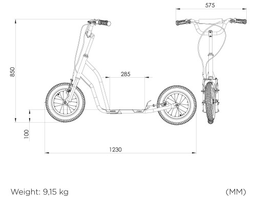 Stiga Air Kick Scooter