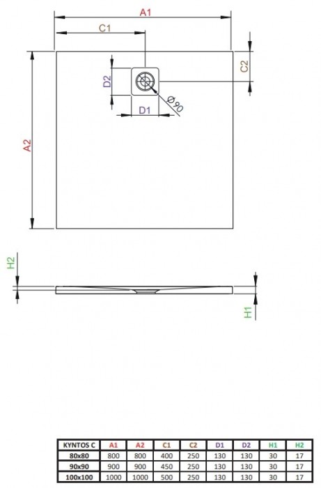 Radaway Kyntos C