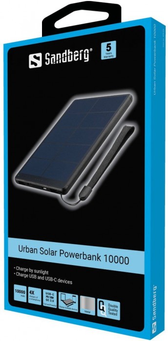 Sandberg Urban Solar Powerbank 10000