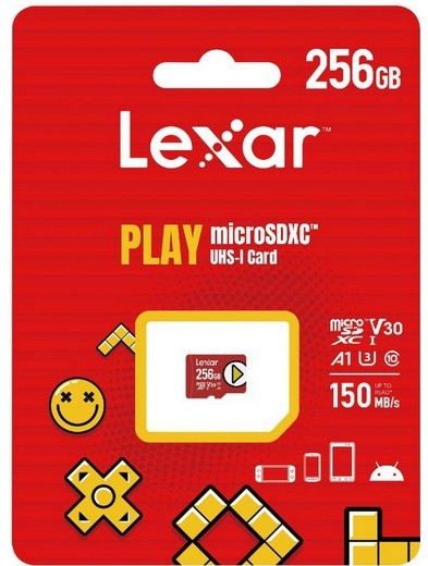 Lexar Play microSDXC UHS-I 256Gb