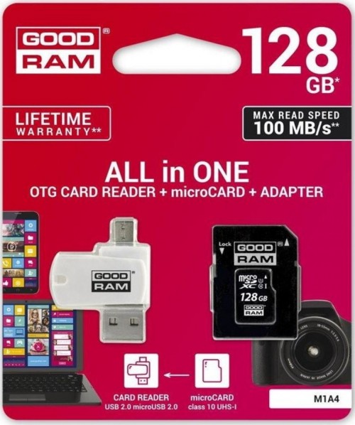 GOODRAM M1A4 All in One microSDXC 128Gb