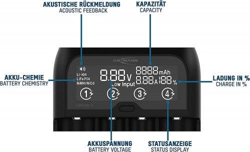 Ansmann Lithium 4