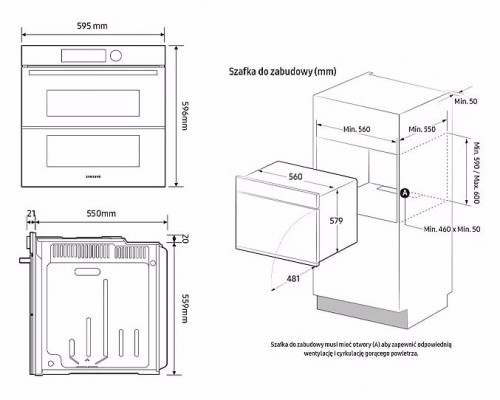 Samsung Dual Cook Flex NV7B4345VAS