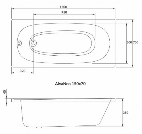 Volle Aiva Neo 150x70 1229.001570