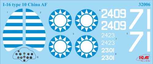 ICM I-16 Type 10 (1:32) 32006