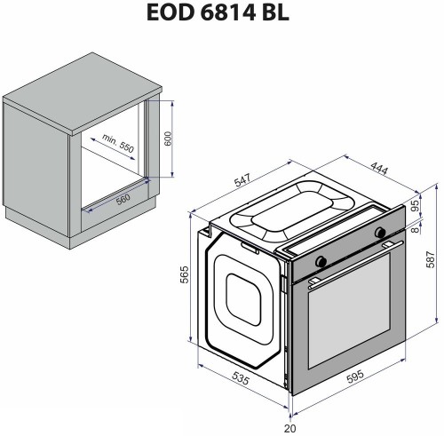 Minola EOD 6814 BL