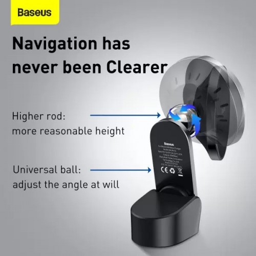 BASEUS Big Energy Car Mount Wireless Charger