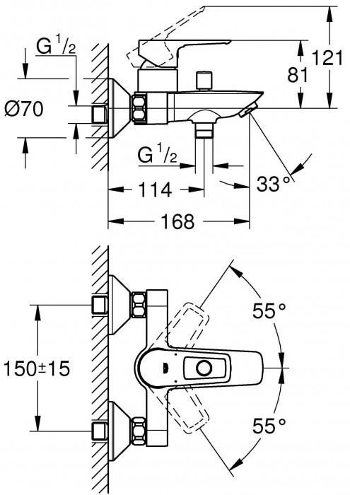 Grohe BauLoop 123225KE