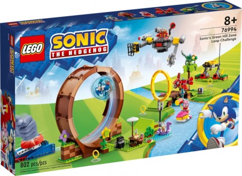 Lego Sonics Green Hill Zone Loop Challenge 76994