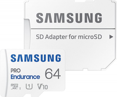 Samsung PRO Endurance microSDXC 64Gb + Adapter