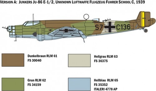 ITALERI Ju 86 E1/E2 (1:72)