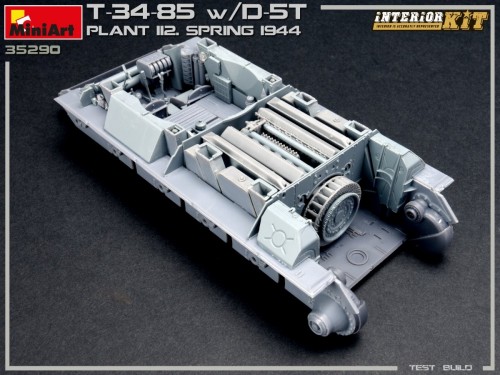 MiniArt T-34/85 w/d-5t. Plant 112. Spring 1944. Interior Kit