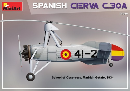 MiniArt Spanish Cierva C.30A (1:35)