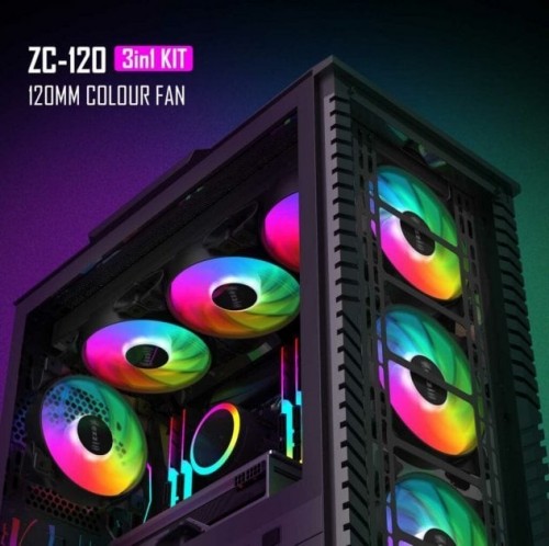 Zezzio ZC-120 Colorful 3 in 1 KIT