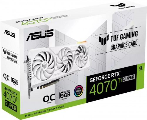 Asus GeForce RTX 4070 Ti SUPER TUF Gaming White OC