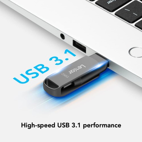 Lexar JumpDrive Dual Drive D400 256Gb