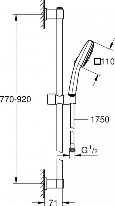 Grohe Vitalio Comfort 110 26932001