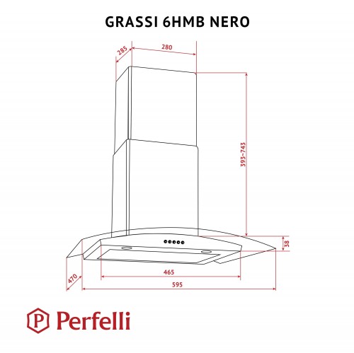 Perfelli GRASSI 6HMB BL