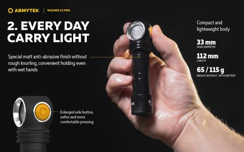 ArmyTek Wizard C2 Pro Magnet USB White