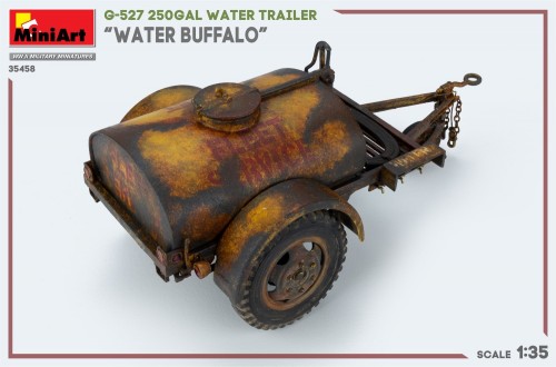 MiniArt G-527 250 Gal Water Trailer Water Buffalo (1:35)