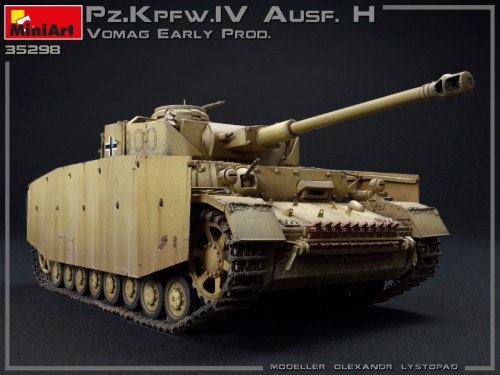 MiniArt Pz.Kpfw.IV Ausf. H Vomag Early Prod May 1943 Interio