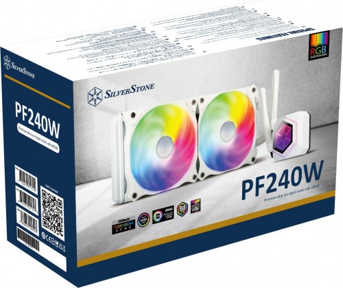 SilverStone Perma FROST Premium 240 V2 White